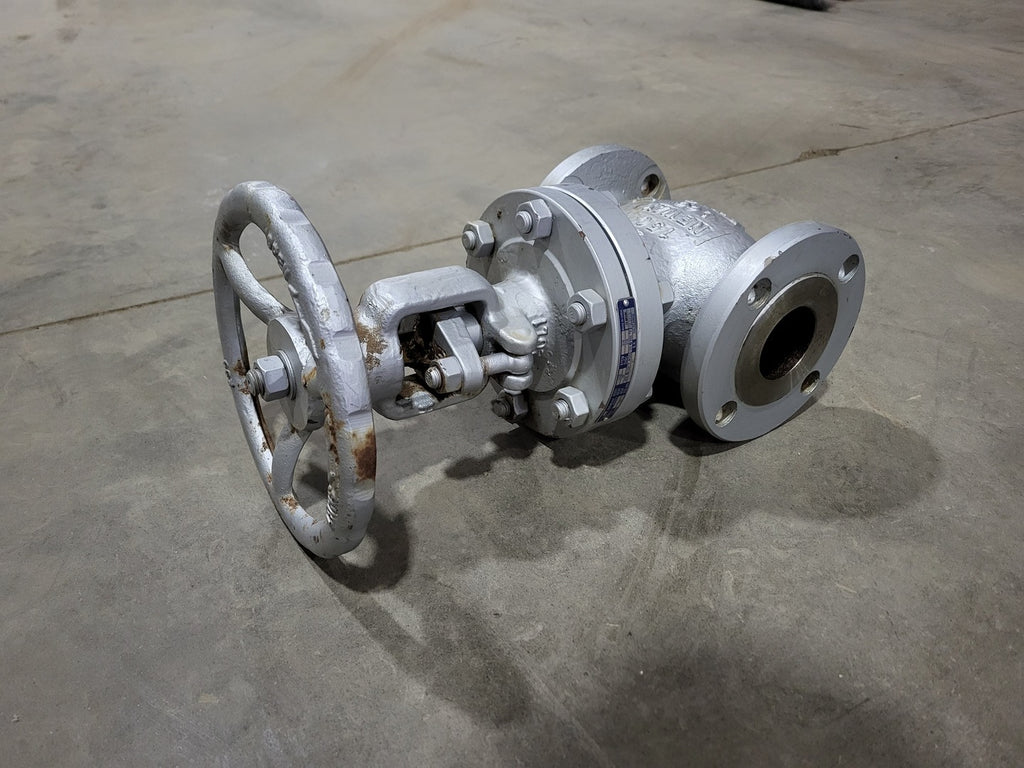 NEWAY Scrap - 2" Class 150 Globe Valve BS1873