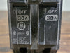 GENERAL ELECTRIC 30 Amp, 2 Pole, 120/240 Volts Circuit Breaker THHQB230