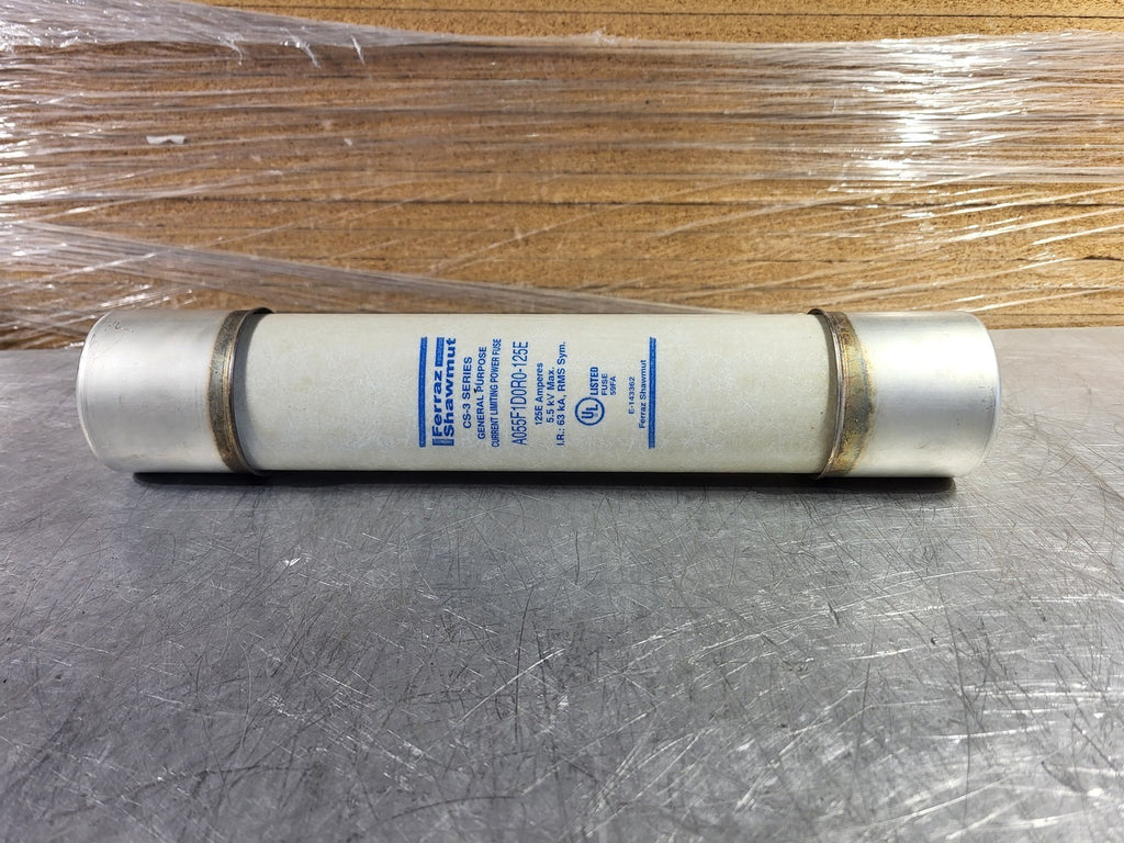 FERRAZ SHAWMUT Scrap - 125E Amp Class CS3 Current Limiting Fuse A055F1D0R0-125E
