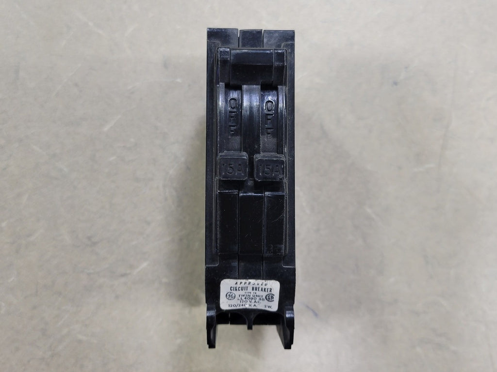 GENERAL ELECTRIC 15 Amp, 2 Pole, 120/240 Volts Circuit Breaker TR1515
