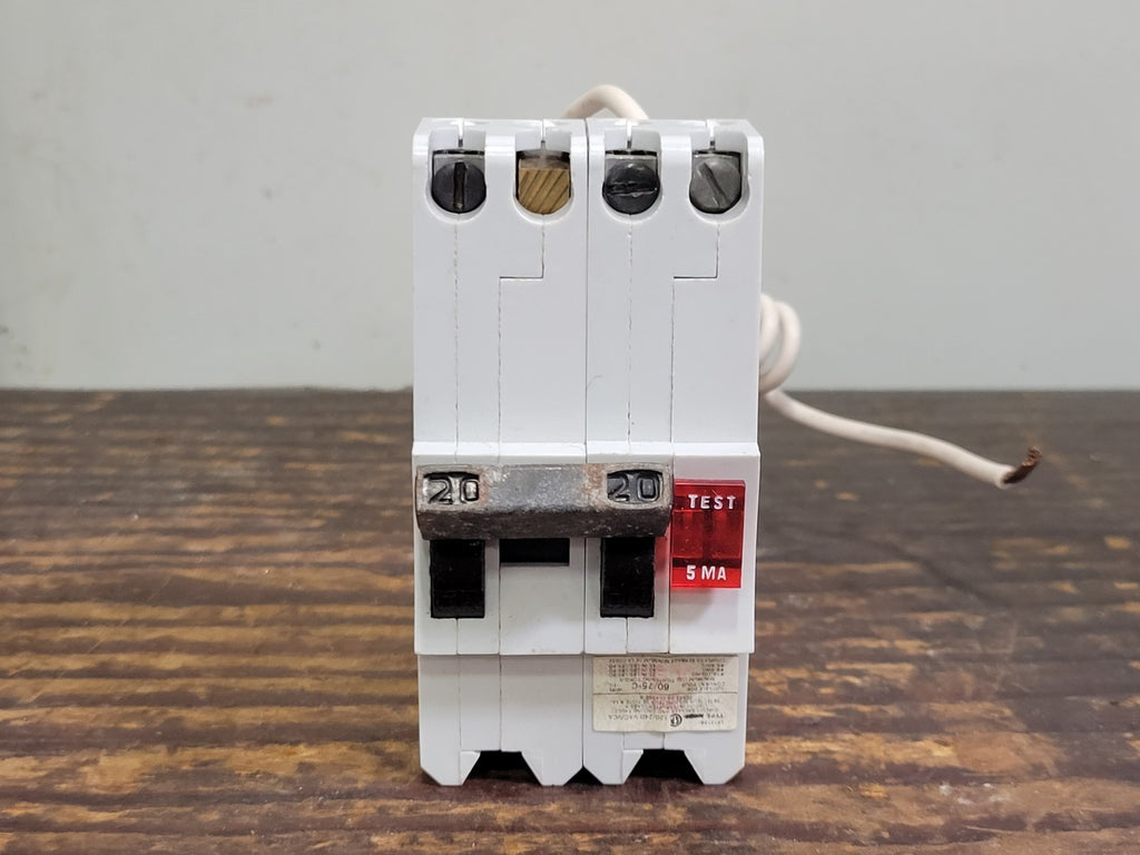 FEDERAL PACIFIC 20 Amp, 2 Pole, 120/240 Volts Circuit Breaker NBGF220