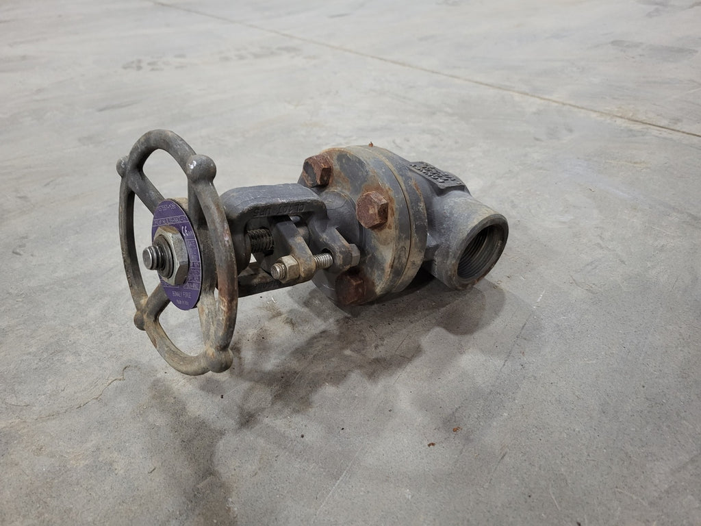 BONNEY FORGE Scrap - 1-1/2" Class 800 Gate Valve B16.34