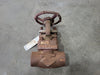 OMB Scrap - 1" Class 800 Gate Valve API 602