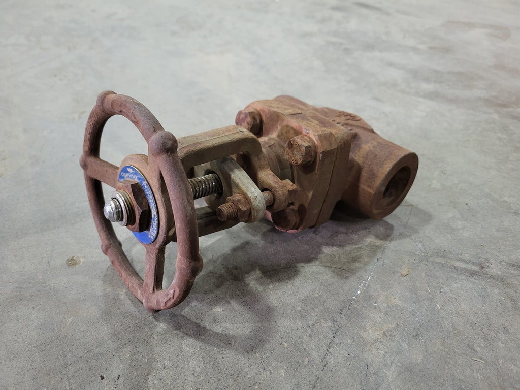 OMB Scrap - 1" Class 800 Gate Valve API 602