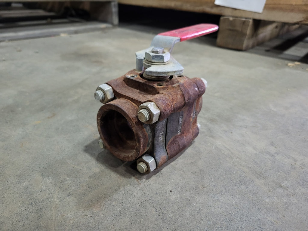 FLOWSERVE Scrap - 1-1/2" CWP 1480 Ball Valve API 607