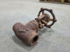 OMB Scrap - 3/4" Class 800 Gate Valve B16.34