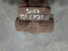 ILSHIN Scrap - 3/4" Class 800 Gate Valve B16.34