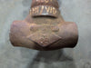 OMB Scrap - 1" Class 800 Gate Valve (w/o Handle)