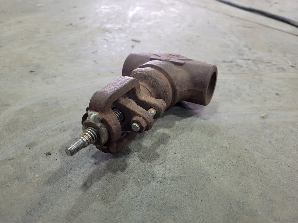 OMB Scrap - 1" Class 800 Gate Valve (w/o Handle)