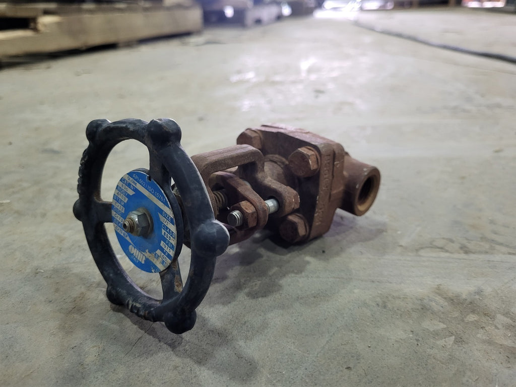 OMB Scrap - 1/2" Class 800 Gate Valve API 602