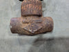 OMB Scrap - 1/2" Class 800 Gate Valve B16.34
