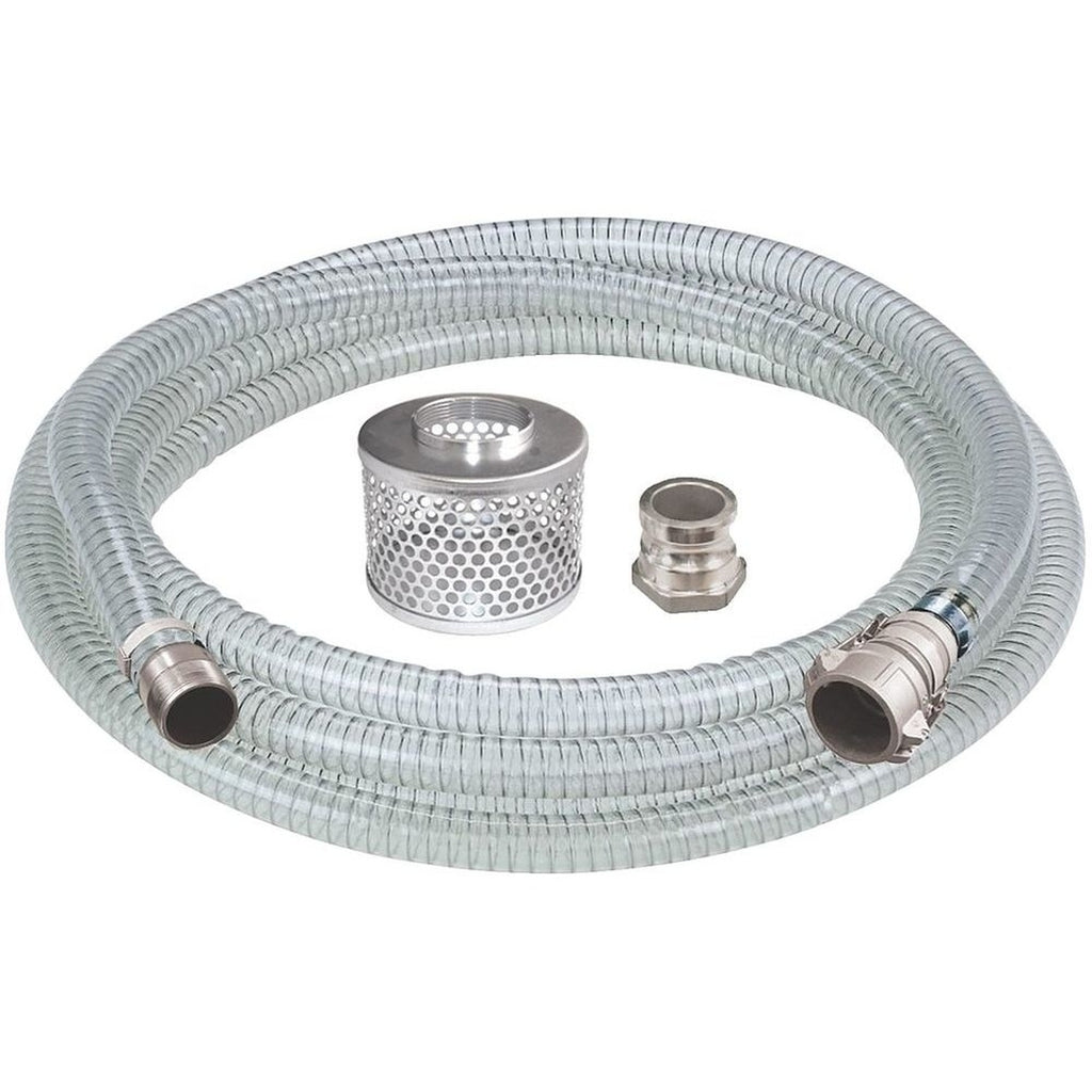 KING CANADA 2" x 25' PVC Suction Hose