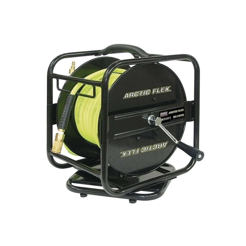 KING CANADA Arctic Flex Industrial Manual Air Hose Reel