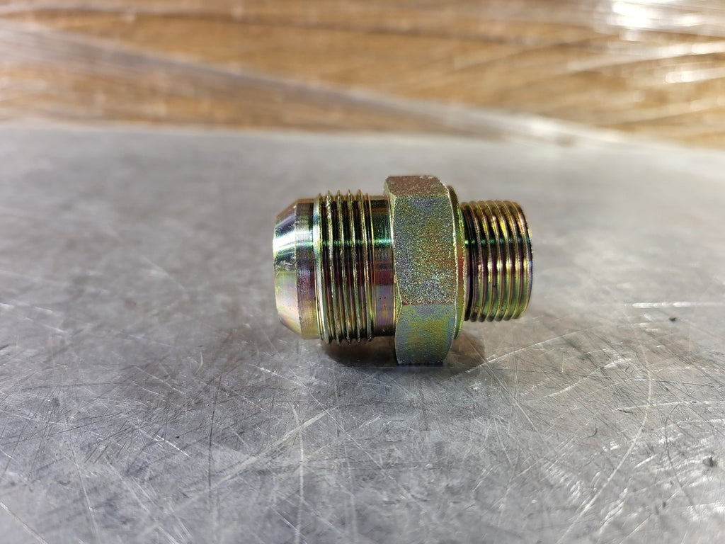 BOSCH HYDRAULIC CONNECTIONS LTD. Scrap - BSP O-Ring Seal Male-12 and JIC Male-16 Threads Straight Adapter A-5BJ10-1216