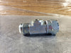 BOSCH HYDRAULIC CONNECTIONS LTD. NPT Female -04 and JIC Male & Female -16 Threads Run Tee Adapter A-PJ6-69-0416