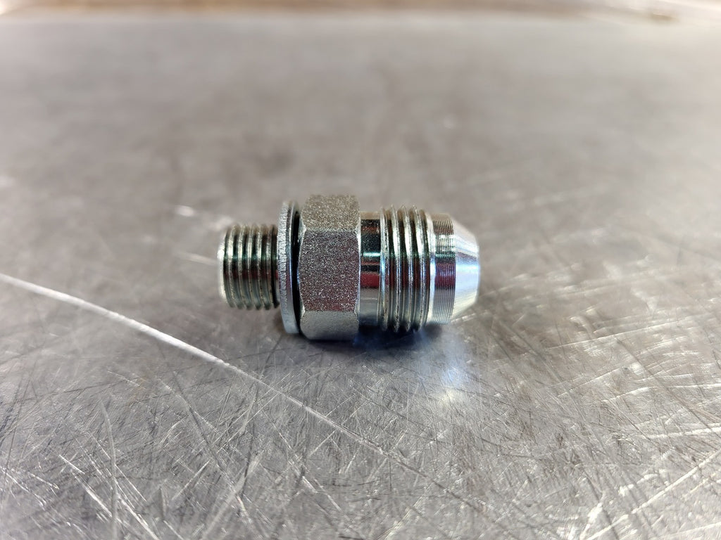 BOSCH HYDRAULIC CONNECTIONS LTD. BSP O-Ring Seal Male-04 and JIC Male-08 Threads Straight Adapter A-5BJ10-0408