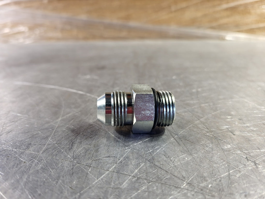 BOSCH HYDRAULIC CONNECTIONS LTD. Scrap - ORB Male-08 and JIC Male-08 Threads Straight Adapter A-RJ10-0808