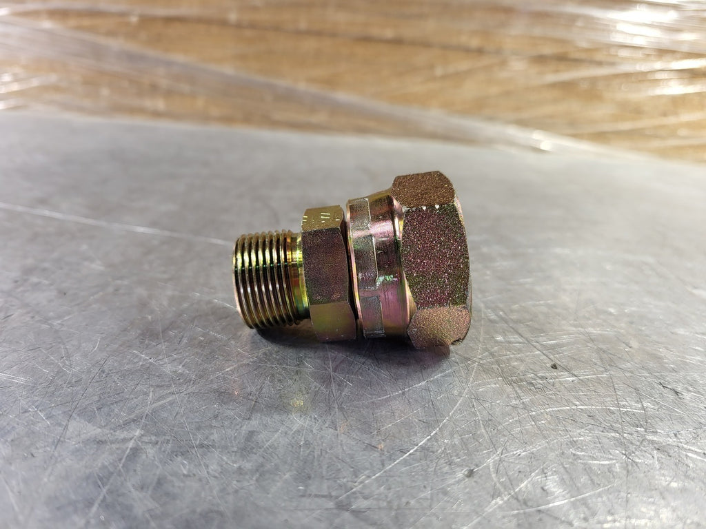 BOSCH HYDRAULIC CONNECTIONS LTD. Scrap - BSP Male-12 and JIC Female-16 Threads Straight Adapter A-BJ22-1216