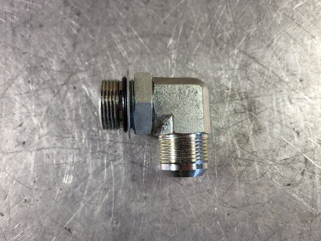 BOSCH HYDRAULIC CONNECTIONS LTD. Scrap - Adjustable ORB Male-16 and JIC Male-16 Threads 90 deg. Adapter A-RJ33-1616