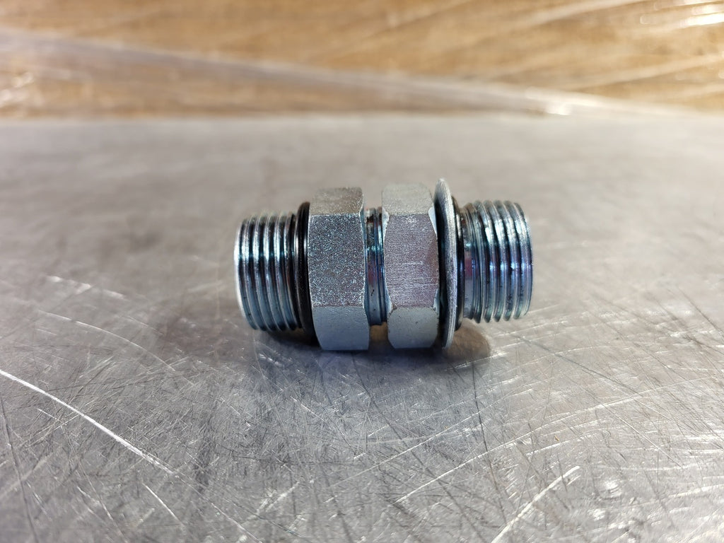 BOSCH HYDRAULIC CONNECTIONS LTD. Scrap - Adjustable ORB Male-12 and ORB Male-12 Threads Straight Adapter A-R25-1212