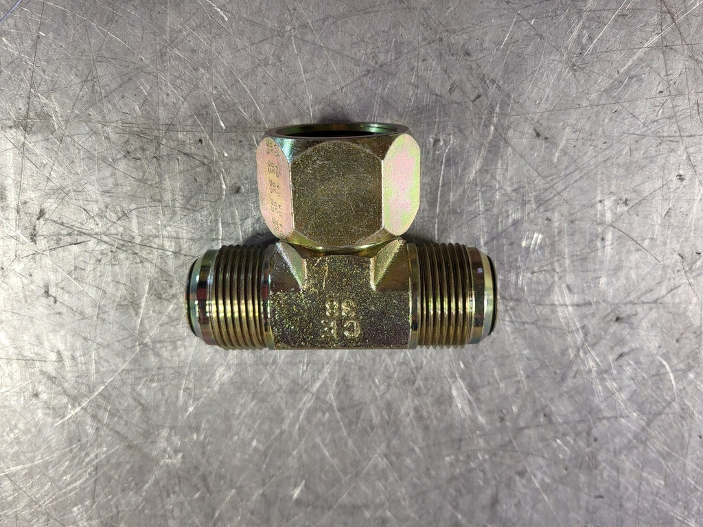 BOSCH HYDRAULIC CONNECTIONS LTD. Scrap - JIC Female -16 and JIC Male-16 Thread Branch Tee Adapter A-J5-63-1616