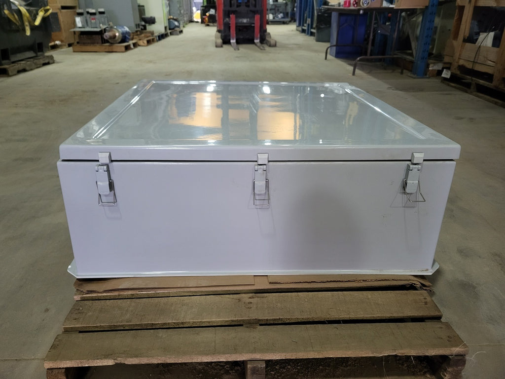 HOFFMAN Enclosure A36H3612GQRLP w/ NUMATICS Delta 901 Series Filter Assembly 