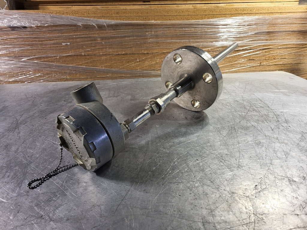 ROSEMOUNT Scrap - Model 79 Connection Head 00079-0325-0003 w/ Flange 1-1/2" Class 600 RF