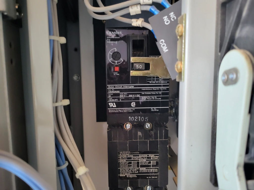 SIEMENS 50 Amp 3 Pole Circuit Breaker CED63A050