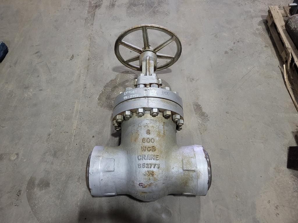 CRANE Scrap - 8" Class 600 Gate Valve 761/2XUF