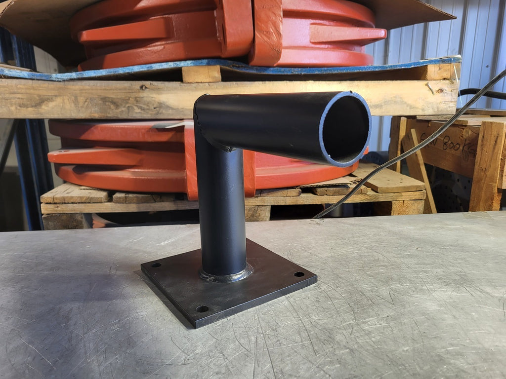 2" 90 deg Pipe Stanchion Base