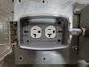 HOFFMAN Scrap - Enclosure A1086CHQRFG w/ Receptacle 