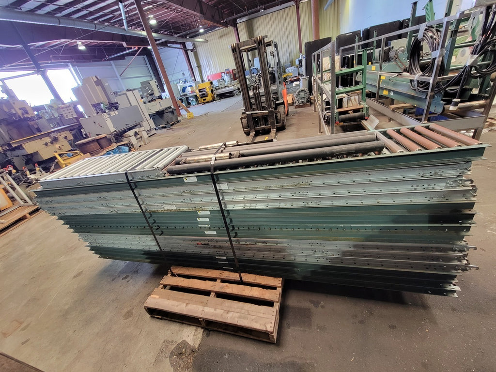 NORTHWEST 120 x 18 x 2.5 in. Roller Conveyor