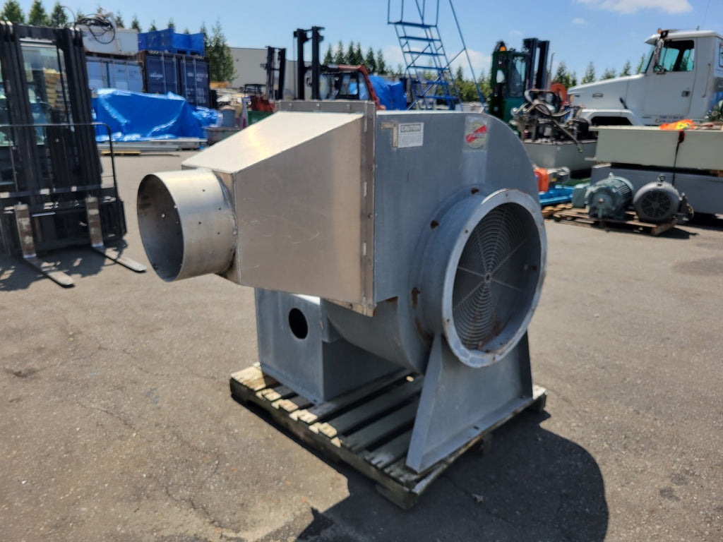 HARTZELL 10HP, 24" Backward Curved Centrifugal Blower