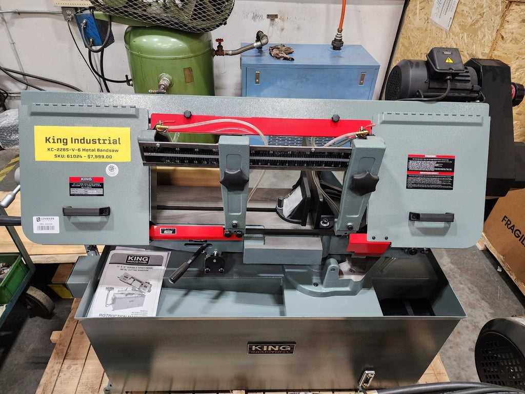 KING CANADA KC-228S-V-6 Metal Bandsaw