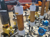 LIGHTNIN Lightnin Skid-Mounted Stainless Steel Mixing System with (4) Milton Roy Metering Pumps, Agitator, Rosemount Instrumentation & Baldor Explosion-Proof Motors