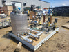 LIGHTNIN Lightnin Skid-Mounted Stainless Steel Mixing System with (4) Milton Roy Metering Pumps, Agitator, Rosemount Instrumentation & Baldor Explosion-Proof Motors