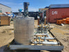 LIGHTNIN Lightnin Skid-Mounted Stainless Steel Mixing System with (4) Milton Roy Metering Pumps, Agitator, Rosemount Instrumentation & Baldor Explosion-Proof Motors