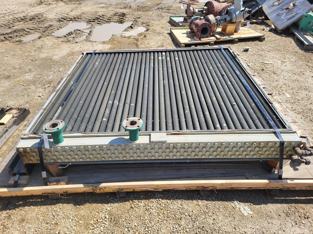 PETRO-TECH HEATERS LTD. 4 Rows Spiral Fin Tube Heat Exchanger 523457