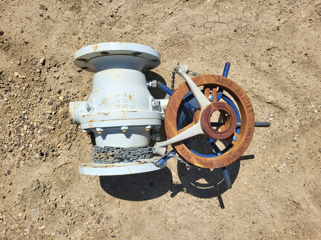 KUKA 8" Class 150 Ball Valve w/ Gear Operator
