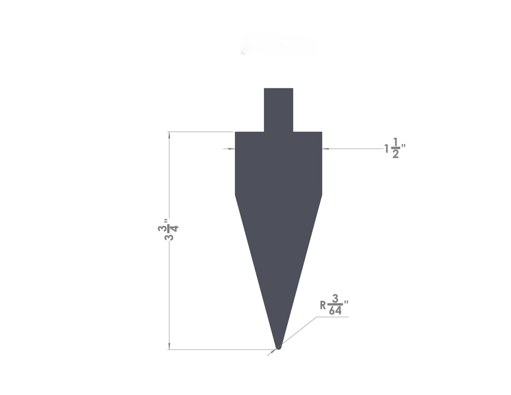 AGE 30 Degree Forming Punch GAT30-3