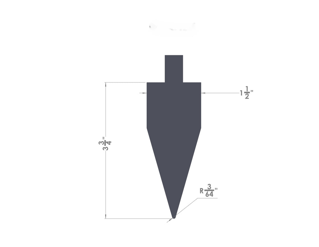 AGE 30 Degree Forming Punch GAT30-4
