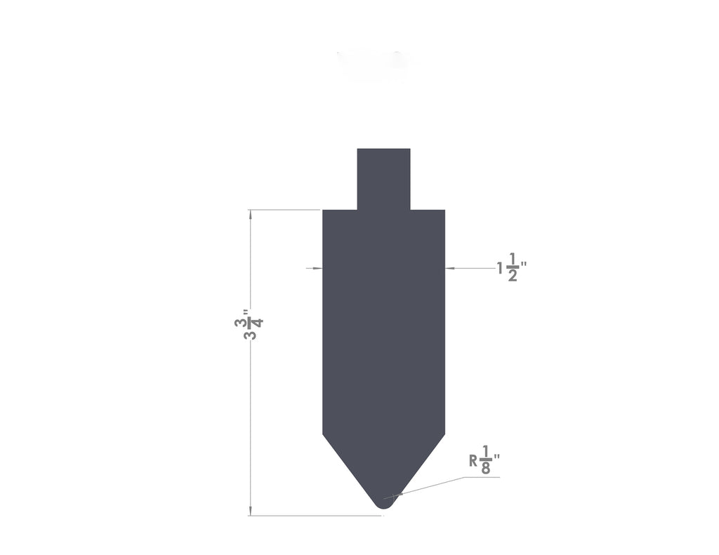 AGE 84 Degree Forming Punch GP13 