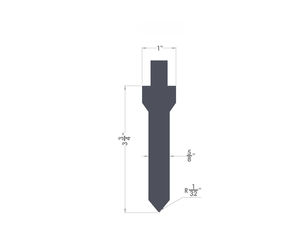 AGE 84 Degree Forming Punch GP11 (A)
