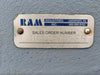 RAM INDUSTRIES 150 hp, 230/460 volts, 3560 rpm, 405TSC Electirc Motor 3CR24240SK