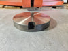 Precision Machined Steel Circular Thrust Plate / Wear Plate 50 mm Thick Part No. 202009 Drawing 103207
