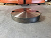 Precision Machined Steel Circular Thrust Plate / Wear Plate 50 mm Thick Part No. 202009 Drawing 103207