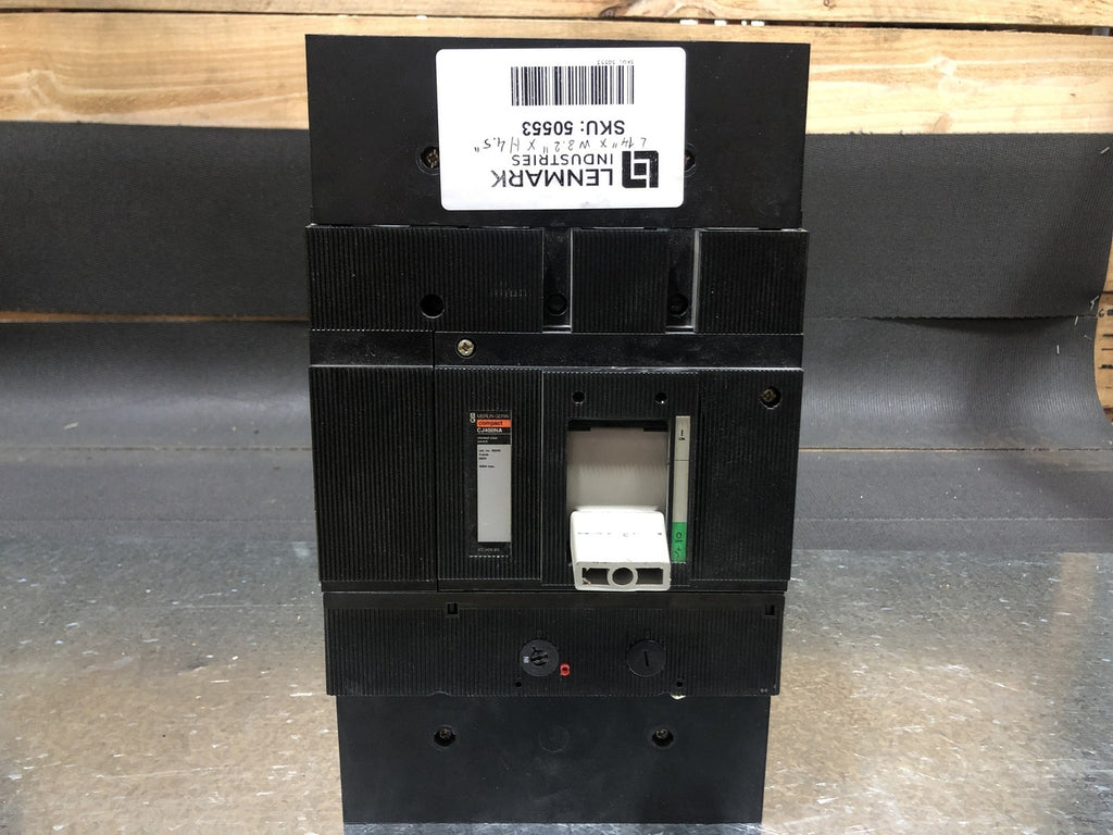 MERLIN GERIN 400 Amp, 4 Pole, 600 volts Circuit Breaker 36040