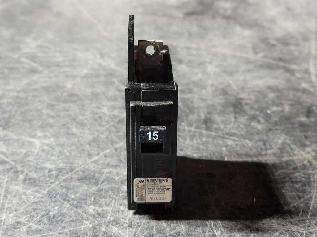 SIEMENS 15 Amp, 1 Pole, 120/240 volts Circuit Breaker BQ115