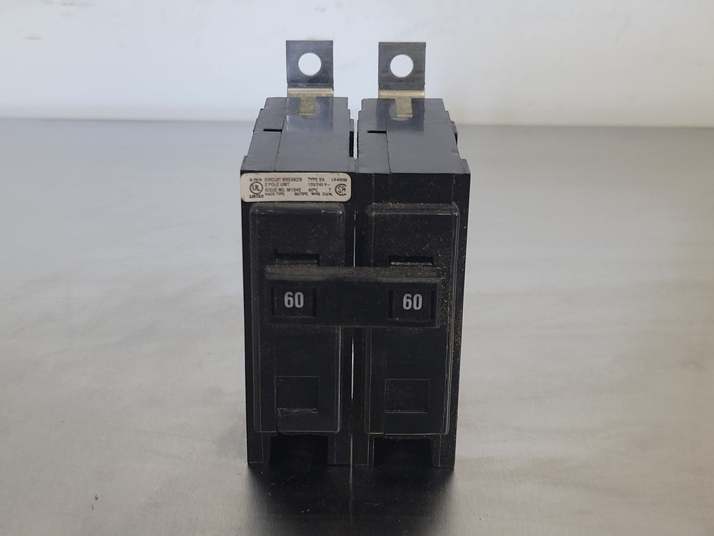 EATON 60 Amp, 2 Pole, 120/240 volts Circuit Breaker BA260