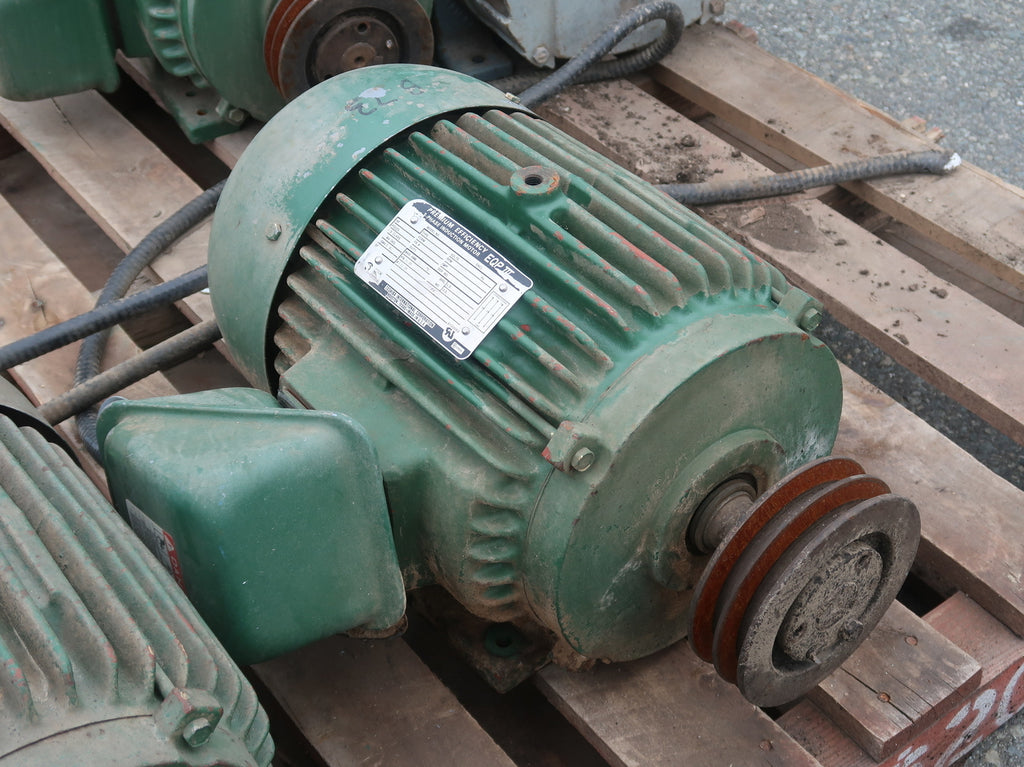 TOSHIBA 7.5 hp, 575 volts, 1750 rpm, 213T Electric Motor BY754FLF20SH04
